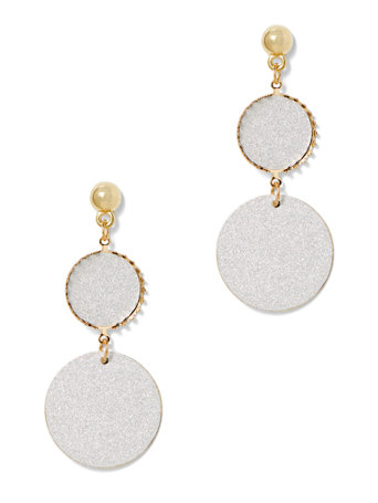 Circle Drop Earring