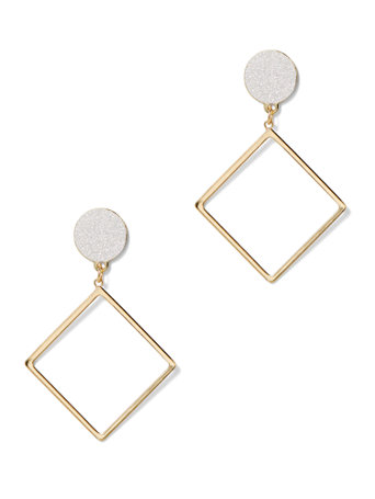 Geometric Drop Earring