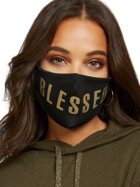 "Blessed" Face Mask