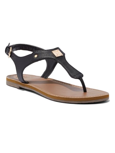 Hardware-Accent Thong Sandal