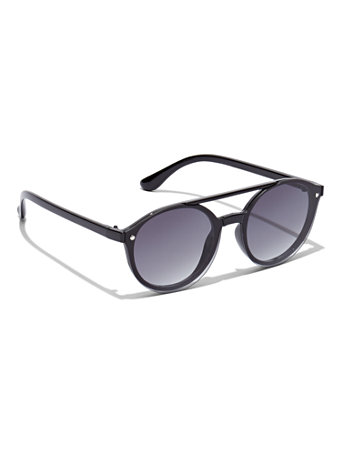 Black Round Sunglasses